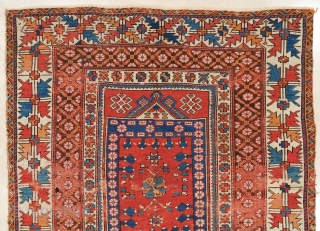 Early 19th Century Anatolian Bergama Rug Size 165 x 188 cm                      