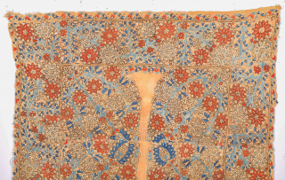 An Early 19th Century Ottoman Greek Textile Size 49 x 50 cm Original Size ıt's not a fragment!               