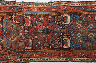 Early 19th Century Persian Northwest Rug Size 95 x 315 cm                      