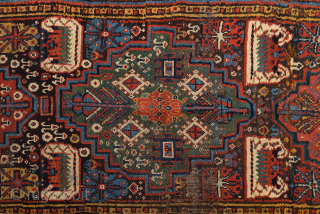 Early 19th Century Persian Northwest Rug Size 95 x 315 cm                      