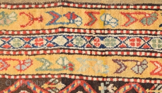 19th Century Caucasian Probably Karabag Area Rug.It's in really good  condition Size 135 x 220 Cm                
