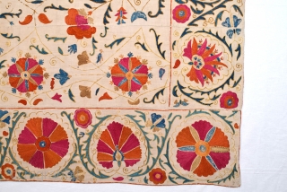 19th Century Bokhara Suzani size 156x232 cm                          