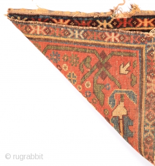 19th Century Karakalpak Beauty Bagface.All The Colors Are Naturel And Untocuhed One.It'sin Good Condition.Size 37 x 43 Cm.               