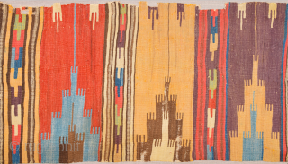 Colorful Early 18th Century Rare Collectible Anatolian Konya Area Safh Kilim Size 72 x 215 cm                 