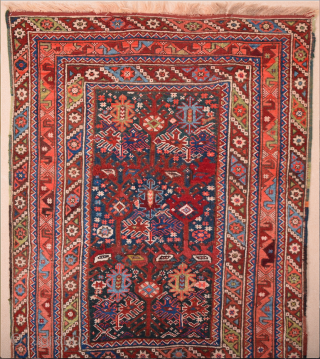 19th Century Bergama Rug It's in Good Condition Size 110 x 148 cm                    