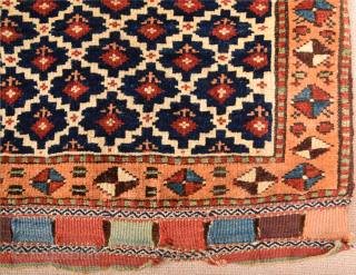 19th Century Kurdish Colorful Bag It's in Perfect Condition Untouched One Size 52 x 63 cm                 