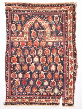 Mid. 19th Century Shirvan Marasali Rug Size 90 x 130 Cm                      