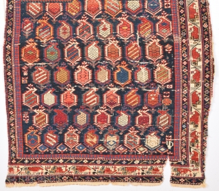 Mid. 19th Century Shirvan Marasali Rug Size 90 x 130 Cm                      