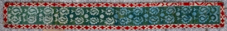 Uzbek silk embroidery size 10x85 cm                           