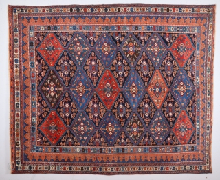 Colorful Persian Avshar Rug It's in good condition and untouched one size 175 x 210 cm                 