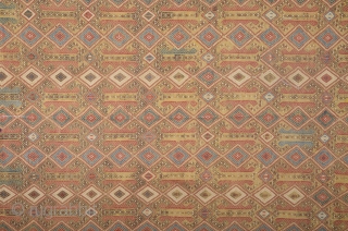 19th Century Central Anatolian Konya Cicim Size 150 x 260 Cm                      