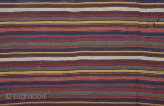 19th Century Shahsavan Kilim Band Size 200 x 225 Cm                       