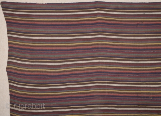 19th Century Shahsavan Kilim Band Size 200 x 225 Cm                       