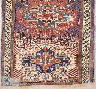 19th Century Shirvan Zejwa Rug Size 108 x 155 Cm.As Found İt.                     