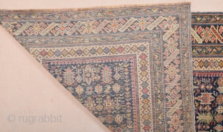 19th Century Caucasian Chi-Chi Rug.It Has Great Colors.Size 130 x 275 Cm                     