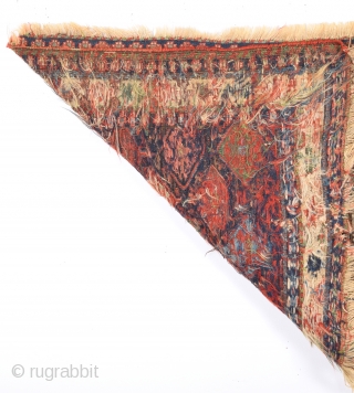 19th Century Shahsavan Sumac ın Good Condition And Colorful One.Size 60 x 70 Cm.                   