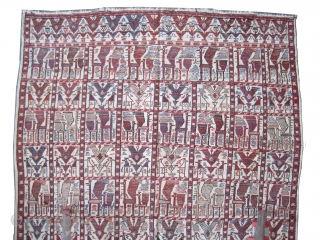  	

Vernneh Caucasian circa 1910 antique. Collector's item, Size: 231 x 150 (cm) 7' 7" x 4' 11"  carpet ID: A-1168
Woven with 100% hand spun wool, all over peacock design, very  ...
