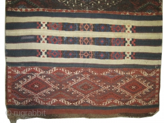 Kotahya kilim Anatolian Antique fragment, collector's item, Size: 108 x 78 (cm) 3' 6" x 2' 7"  carpet ID: LM-3
Vegetable dyes, the black color is oxidized, woven with hand spun wool  ...