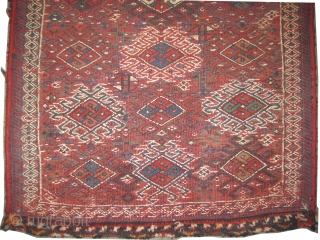 Namakdar Baktiar Persian circa 1910 antique. Collector's item. Size: 74 x 59 (cm) 2' 5" x 1' 11"  carpet ID: A-743
Namakdar/salt bag, woven with three different techniques of work as flat,  ...