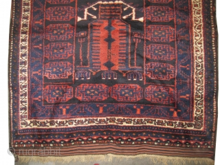 	

Kalardash Persian circa 1930 with double prayer design, Size: 205 x 160 (cm) 6' 9" x 5' 3"  carpet ID: K-3862
the knots are hand spun lamb wool, the two selvages are  ...