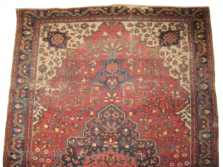 


Farahan-Sarouk Persian knotted circa in 1915 antique, collector's item, 192 x 125 (cm) 6' 4" x 4' 1"  carpet ID: RSZ-1
The knots are hand spun wool, the black knots are oxidized,  ...