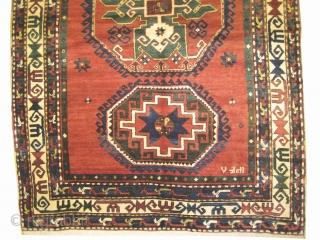 
 	

Lori-pambak Caucasian, dated 1348 = 1929, semi antique, collector's item, 262 x 162 (cm) 8' 7" x 5' 4"  carpet ID: RS-349
Thick pile in perfect condition, the background color is  ...
