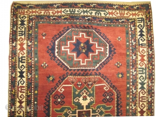 
 	

Lori-pambak Caucasian, dated 1348 = 1929, semi antique, collector's item, 262 x 162 (cm) 8' 7" x 5' 4"  carpet ID: RS-349
Thick pile in perfect condition, the background color is  ...