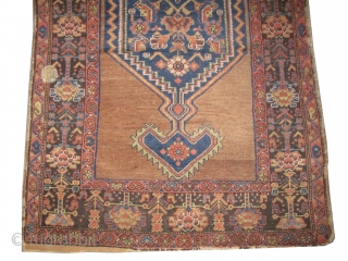


Farahan Persian, knotted circa in 1890 antique, collector's item, 204 x 113 (cm) 6' 8" x 3' 8"  carpet ID: K-4322
The black knots are oxidized, the knots are hand spun wool,the  ...