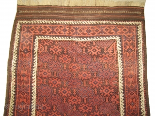 
	

Belutch Persian knotted circa in 1915 antique, 187 x 106 (cm) 6' 2" x 3' 6"  carpet ID: BRDU-1
The knots, the warp and the weft threads are hand spun lamb wool,  ...