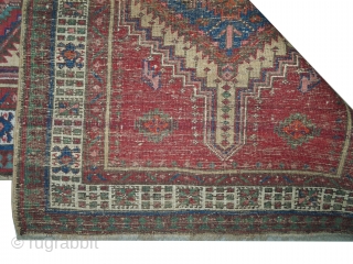 

Serap Persian, knotted circa in 1919, antique, 166 x 92 cm,  carpet ID: BRDI-45
The knots are hand spun wool, in good condition and in its original shape.
     