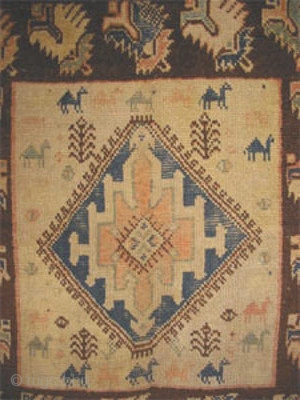 Moroccan carpet, Size: 274 x 131 (cm) 9'  x 4' 4"  carpet ID: K-4609
The knots are hand spun wool, the warp and the weft threads are 100% wool, designed with  ...