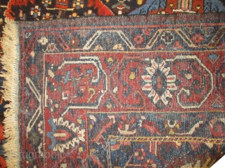 
Baktiar Persian, knotted circa 1930, semi antique, 276 x 349 cm, carpet ID: P-4224
Minor places to be knotted, in good condition.            