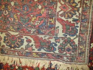 Baktiar Persian knotted circa 1922 antique, 255 x 330 cm, carpet ID: P-5316
In good condition.                  