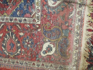 
Baktiar Persian knotted circa 1922 antique, 212 x 300 cm, carpet ID: P-6243
Minor places to be knotted.                