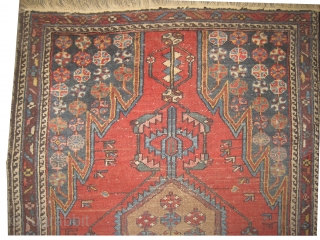 


Noubaran Persian, knotted circa in 1920 antique,  120 x 82 (cm) 3' 11" x 2' 8" 
 carpet ID: K-3667A
The black knots are oxidized, the knots are hand spun wool, the  ...