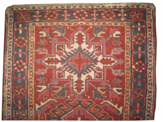 


A pair of Karadja Persian, knotted circa in 1918 antique, carpet ID: K-3869, 126 x 87cm, the second is K-3868, 90 x 130 cm.
The black knots are oxidized, the knots are hand  ...