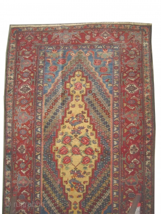 
 	

Baktiar Paradoumbe Persian knotted circa in 1925, semi antique, 225 x 130 (cm) 7' 5" x 4' 3"  carpet ID: K-4059
The knots, the warp and the weft threads are hand  ...