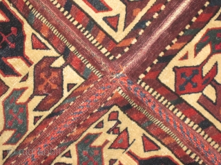 


Turkmen Yemouth buchtscha, knotted circa in 1905 antique, collectors item, 72 x 71 (cm) 2' 4" x 2' 4"  carept ID: K-890
A single example in the international market which serves to  ...
