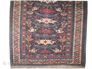 	

Bidjof -Kouba Caucasian knotted circa in 1905 antique, collector's item, 246 x 134 (cm) 8' 1" x 4' 5"  carpet ID: H-99
High pile, in good condition, very finely knotted, allover classical  ...