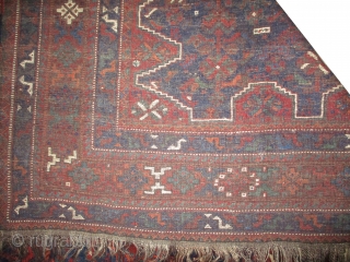 

Shiraz Persian, knotted circa in 1950,  311 x 235 (cm) 10' 2" x 7' 8"  carpet ID: P-4253
The black knots are oxidized. The knots, the warp and the weft threads  ...