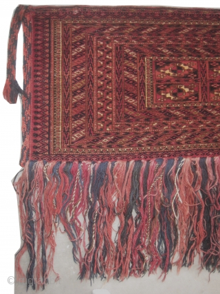 Tekke Boukhara Turkmen, knotted, antique, collectors item, 37 x 121 cm, carpet ID: SRO-2
Very finely knotted, high pile in perfect condition.            