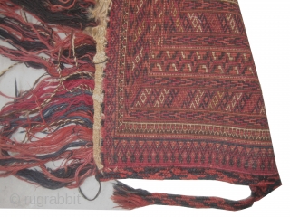 Tekke Boukhara Turkmen, knotted, antique, collectors item, 37 x 121 cm, carpet ID: SRO-2
Very finely knotted, high pile in perfect condition.            