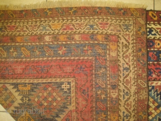 Kazak Caucasian, knotted circa in 1905 antique, 108 x 315 cm, carpet ID: SRO-4
The background is indigo, high pile, probably it was a pair, one edge is replaced.     