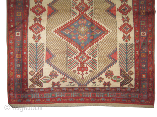 

Serap Persian, dated 1322 = 1904, antique, collectors item, 172 x 297 cm, ID: P-5869
High pile, in perfect condition, vegetable dyes, the warp and the weft threads are 100% wool, the shirazi  ...