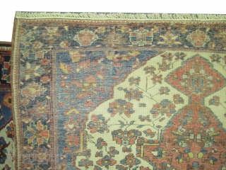 

Farahan Sarouk, knotted circa in 1890, antique, collector's item.  139 x 100 (cm) 4' 7" x 3' 3"  carpet ID: K-101
High pile, acceptable condition, the knots are hand spun wool,  ...