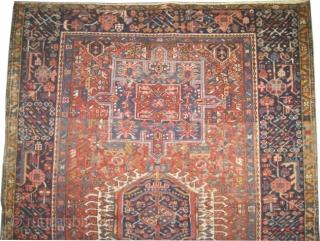 
Karadja Persian, circa 1920. Semi antique, collector's item,Size: 190 x 142 (cm) 6' 3" x 4' 8"  carpet ID: K-3007 
 the knots are hand spun wool, vegetable dyes, the black  ...