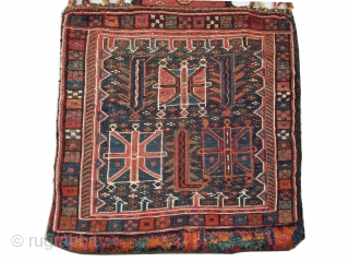 	

Namakdar-Baktiar Persian knotted circa in 1925 semi antique, collector's item, 72 x 51 (cm) 2' 4" x 1' 8"  carpet ID: A-748
Part is woven with Soumak technique and the rest is  ...