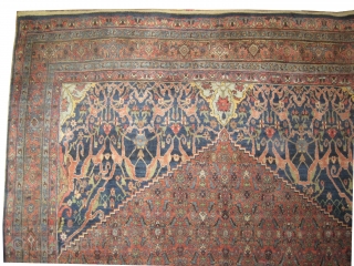 	

 Bidjar Halvai Persian knotted circa in 1915 antique. Size: 378 x 280 (cm) 12' 5" x 9' 2"  carpet ID: P-5128
Thick pile, in perfect condition and in its original shape.
 