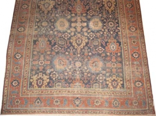 East Persian, circa 1790, antique. Collector's item, Size: 524 x 206 (cm) 17' 2" x 6' 9"  carpet ID: P-2743 
the knots are hand spun wool, the black color is oxidized,  ...