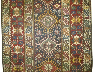 Louri Kurd Persian dated 1333=1914 antique. Collector's item, Size: 314 x 127 (cm) 10' 4" x 4' 2"  carpet ID: K-4631 
vegetable dyes, the black color is oxidized, the knots are  ...